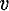italic v