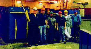 Picture of NIST staff involved in the upgrade of SURF